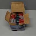 Brizled Red & Warm White C9 Christmas Lights, 33ft 50 LED Faceted Outdoor Christmas Lights, Connectable Xmas Tree Light, UL Certified Indoor Light String Waterproof for Outside House Roof Party Decor