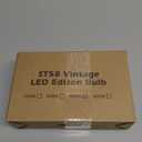 Upgraded Dimmable LED Light Bulbs 60 watt Soft White, E26 Bulb LED Lights for Bedroom with High Brightness Warm White 5000K, 6W, 90+CRI, Clear Glass, 4 Pack