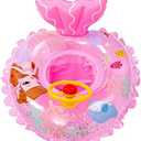 Baby Swimming Float,Inflatable Baby Swim Ring with Seat for Infant/Toddler,Children Waist Float Ring