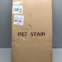 Dog Ramp for Bed& Couches – 4 Heights up to 18.31", Anti-Slip, Portable, Supports 100 lbs – Easy-Clean Pet Stairs for Small & Senior Dogs
