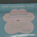 Smart Paws Large 76X62CM Pet Training Tray,Pet Training Pads Holder,Pet Toilet (Grey)