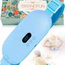 Stocking Stuffers for Women Portable Heating Pad for Period Cramps Cordless Electric Menstrual Heating Pad for Cramp Relief Travel Idea Christmas Gifts for Women Her Mom Teens Girls Mother (Blue)