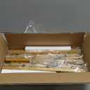 Gold Easel Stand for Sign, Heavy Duty Easel, 4-Tier AdjustableArt Easel for Painting, Wedding Sign 2pc