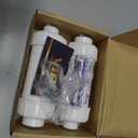 H&G Lifestyles Inline Sediment Anti-Scale Filter, Water Hose Filter, Reduce Water Hardness,with 3/4" GHT Prevents Scale Build Up On Washing Machine Water Heater Patio Swamp Cooler and Plant 2 Packs