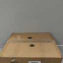 NORFOLK 20'' Ceiling Fans with Lights and Remote, Low Profile and Flush Mount Modern Lighting Fan, Bladeless Caged Fandelier, 6 Speeds and 3 Colors LED Light (White)