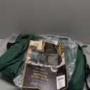 ZOBER 600D Oxford Fabric Rolling Christmas Tree Storage Bag - Fits 7.5 Ft Artificial Trees - Waterproof Christmas Tree Bag For Storage Box For Xmas, Durable Handles and Wheels - Card Slot - Green