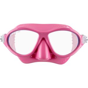 Cressi Kids Comfortable Silicone Mask with Adjustable Strap, for Snorkeling and Pool - for Children 5 to 10 years old - Moon: made in Italy (Pink/Lilac)