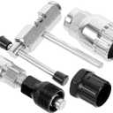 Unomor 1 Set Bicycle Repair Tool Kit Chain Remover Crank Puller Bottom Bracket Remover Versatile Maintenance Tool for All Bike User Friendly Design with Easy Instructions