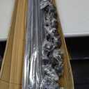 42 Pack Wrought Iron Balusters for Staircase, 1/2" x 44" Hollow Straight Bar Metal Balusters for Decks, Plain Staircase Balusters Spindles with Iron Baluster Shoes, Deck Railing for Stair Deck