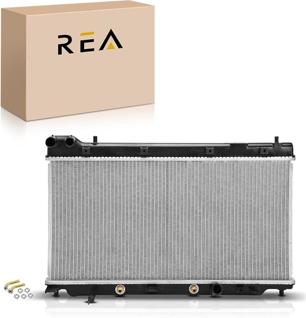 Engine Coolant Radiator with Transmission Oil Cooler Compatible with Honda Fit 2007 2008 1.5L, Automatic Transmission, Replace# 19010RMEA51