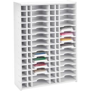 UNICRAFTALE Ink Pad Storage Rack Stamp Organizer Holder for Desktop 28 Grids Inkpad Storage Box Inkpad Tray Organizer Rack Ink Pad Combo Racks for Stackable Wall Mount 33.3x10.8x45cm