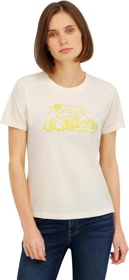 Spyder Women's Pursue Your Path Graphic Short Sleeve Tee T-Shirt (L)