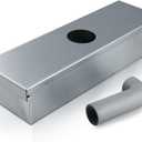 Grease Box for Commercial Exhaust Fans and Food Truck Exhaust Fans, Grease Catcher Includes Downspout, Rooftop Grease Holder for Kitchen