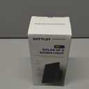 Solar Outdoor Lights, 3000K 700LM Solar Wall Lights Outdoor Up and Down, Dimmable Solar Sconce Lights, IP65 Waterproof Outdoor Solar Lights for Yard Patio Garage Porch, 1pcs