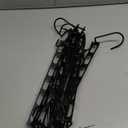 12 Pack Space Saving Hangers for Clothes, Collapsible Metal Hangers Organizer, Clothes Space Savers, Closet Organizers and Storage, Dorm Room Essentials, Black
