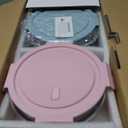 30oz Glass Meal Prep Containers with Lids, Airtight 3.75 Cup Food Storage Containers Set, Heat-Resistant BPA-Free Glass Containers for Soup Leftover, Microwave, Dishwasher, and Freezer Safe (4 Packs) (Multicolor+Clear)