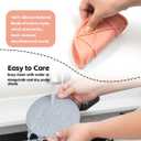 Silicone Trivets for hot Dishes,Set of 5 pcs Non-Slip & Heat Resistant Modern Kicten Hots Pads for Table, Trivets for Hot Dishes & Cookware