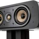 Polk Audio Signature Elite ES30 Center Channel Speaker - Hi-Res Audio Certified and Dolby Atmos & DTS:X Compatible, 1" Tweeter & Two 5.25" Woofers, Dual Power Port for Effortless Bass,Black 