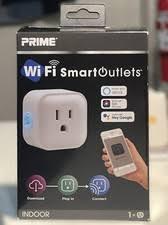 Prime Indoor Smart Outlet Wifi Remote Control Works with Google Home & Alexa