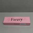 Farery 1.5 Inch Thermal Brush, Curling Iron for Smooth Bouncy Curls  Anti-Scald Hard Bristles, Lightweight, One-Button Start, Dual Voltage Travel Hair Tool with 360 Swivel Cord, 410F Fast Heat