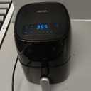 OSTBA 4.5QT Air Fryer with Tempered Glass LED Touch Screen, 6 Presets One-Touch Cooking, Adjustable Temp & Time, Dishwasher Safe Nonstick Basket, Oil-Free Healthy Cooking, 14 People