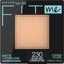 Maybelline Fit Me Matte + Poreless Pressed Face Powder Makeup & Setting Powder, Natural Buff, 0.29 Ounce (Pack of 1)