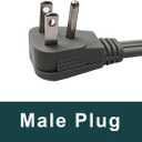 EP 12 Ft Heavy Duty Appliance Extension Cord - 14 Gauge 3 Prong Grounded Cable Wire, Ideal for Air Conditioners, Refrigerators, Microwaves, Washing Machines & More - Indoor Use, Gray (Grey)