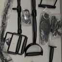 Cable Machine Attachment LAT Pulldown Attachments Cable Machine Accessories for Home Gym (Black)