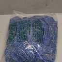 MIFXIN Stretch Armless Sofa Cover Futon Slipcover Elastic Spandex Folding Sofa Bed Non-Armrest Couch Cover Furniture Protector for Foldable Sofa Without Armrests (Linen Blue)