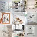 CALPALMY 12 x 12” Clear Acrylic Sheet Plexiglass – 1/8” Thick; Use for Craft Projects, Signs, Display Cases and More; Cut with Cricut, Engraver, Saw or Hand Tools – No Knives