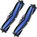 2 Pack Main Brush Replacement Parts Compatible with Ecovacs Deebot X11 Omni-Cyclone, X9, X9 Pro Omni, T50 Max Robot Vacuum Cleaner, Anti-Tangle Roller Brush, Multi-Surface Rubber Brush Accessories
