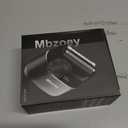 Mbzoey Electric Foil Shavers for Men: Mini Electric Razor for Face - IPX7 Waterproof Cordless Razor with LED Display & Fast Charge - Micro-Comb Technology & Precision Blades