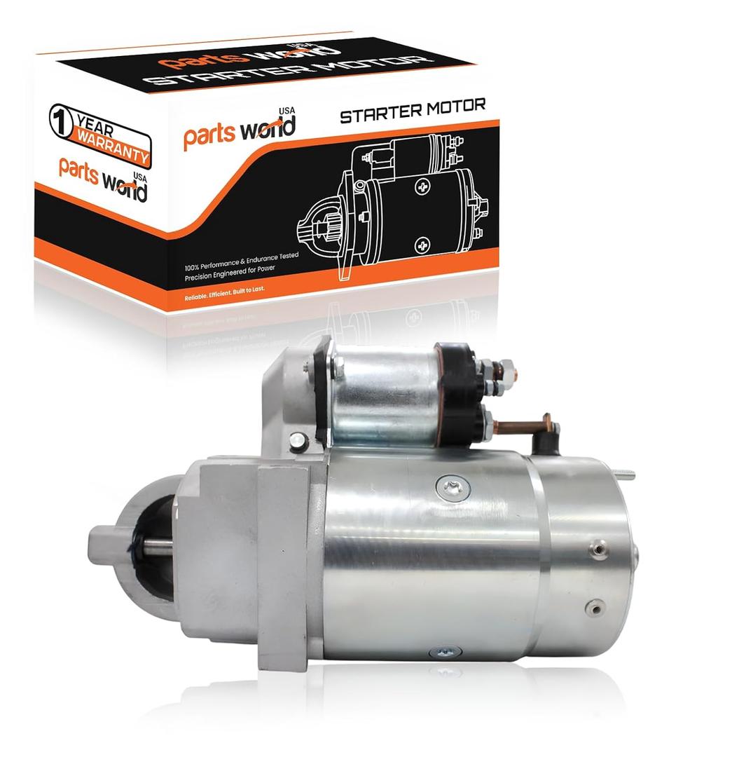 New 12V Starter for GMC Chevy Buick Silverado P Series Impala Cars, Trucks & Vans 4.3L 5.0L 5.7L 6.6L 7.4L 3510MN 10455301 10455305 10455308 1108427 1108428 1108429 1998217 1998220-1 Year Support