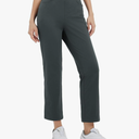 Baleaf Women's Golf Pant Winter Fleece Lined Pants with Belt Loops Pockets Travel Work Casual, S