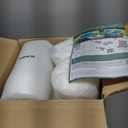 Outdoor Chair Cushions for Patio Furniture with Waterproof Detachable Cover, Deep Seat Couch Cushion Replacement and Backrest Pillow for Sectional Sofa, 25.6 x 25.6 Inch, Dark Grey, Set of 2