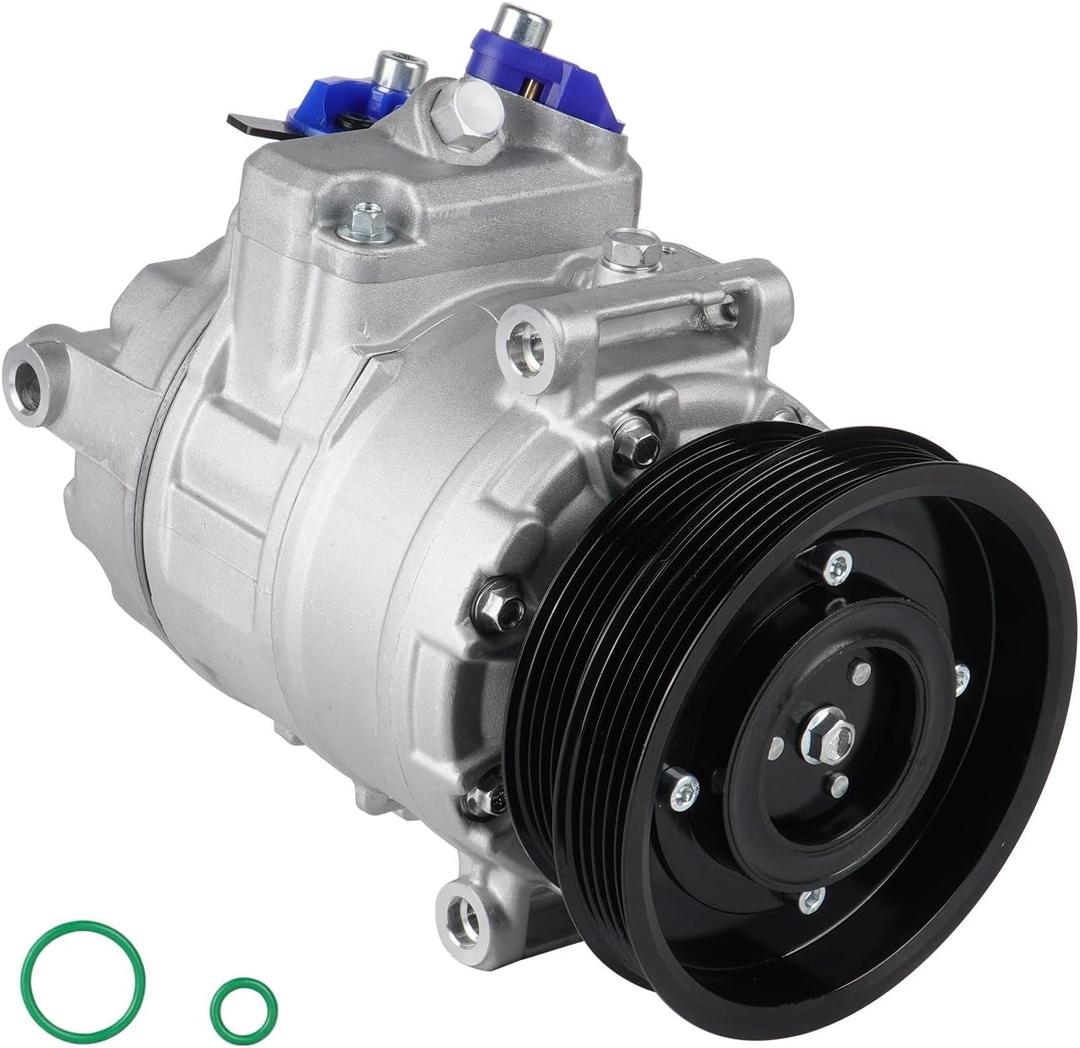 Air Conditioner AC Compressor with Clutch for 2.5l Volkswagen Jetta 2005-2014, for Passat 2.5 12-15, for Beetle 2.0l 2.5l 06-17, for Rabbit 06-09, for Golf 10-14, for Audi TT RS Quattro 12-13