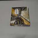 Diploma Cap Congrats Grad Garden Flag 12.5x18 Inch Burlap Double Sided, Black Gold Class Of 2025 Graduation Yard Outdoor Decoration