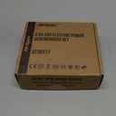 Hi-Spec Small Electric Screwdriver, Mini Drill Set, Rechargeable 3.6V Cordless Screwdriver with 26 Driver Bits, Power Tool for Small Projects & Home Use, Pink