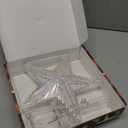 Christmas Tree Topper Star Warm White Light Christmas Tree Decor for Christmas Holiday Home Fit for General Size Xmas Tree, 8.7 Inch