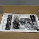 Nylavee Sound Bar - Hi-Fi Stereo Soundbar with Subwoofer, 80w Peak Power, Deep Bass Boost, 16-inch Small Bluetooth Sound Bar with HDMI-ARC, Coaxial, AUX Connection for TV, Computer, Projector