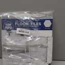 FloorPops 9" x 10.4" Milena Peel & Stick Hexagon Vinyl Floor Tiles (10 Tiles), (4.5 sqft/Carton), Gray