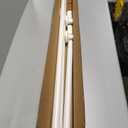 Umimile Tension Curtain Rod, 51-126 inches Adjustable Spring Shower Tension Curtain Rod, Stainless Steel Closet Rod for Windows or Shower, No Drilling, No Rust, Easy to Install, White