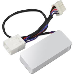 briidea Load Equalizer and Stabilizer Controller/Resistor Compatible with Harley Davidson Motorcycle, Led Turn Signals, Plug and Play, Solving Led Turn Signal No Flashing, Fast Flashing (White)