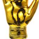 Ciieeo Baseball Glove Gold Decor Goalkeeper Trophy, Football Trophy Award Trophies, Plastic Trophies for Game Reward, Gold Decor Adult Cup Prizes for Kids Adults Office (Resin, 10.43 Inches)
