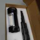 CAVN Rechargeable Camping Lights with Stand 6.5 ft Max Height, Portable Cordless LED Work Light 2200 Lumens 6500/4500/3500K Dimmable Camping Essentials Gear with Detachable Tripod, Black