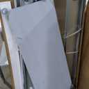 ROCKPOINT Stainless Steel Table for Prep & Work with Caster Wheels 24x48 Inches, NSF Metal Commercial Kitchen Heavy Duty Table with Adjustable Under Shelf and Table Foot for Restaurant, Home and Hotel