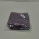 HWY 50 Purple Corduroy Throw Pillow Covers 16x16 Inch, Set of 2, Soft Cozy Decorative Cushion Cases for Couch Sofa Bed Living Room, Boho Striped Home Decor