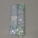 50 Pack Contact Lens Cases, Transparent Contact Cases Bulk in 5 colors, Cute Contact Lenses Case Leak-proof, Eye Contact Case for Home and Travel