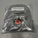 LED Beanie Hat with Rechargeable Headlight & Rear Red Light, 3 Modes, USB Charging, Warm Winter Cap with USA Logo (Black)