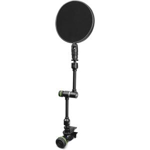 Gravity Pop Filter MA POP 1 Microphone Pop Filter with Adjustable Arm for Studio Recording, black